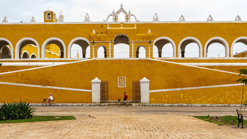 Calles amarillas de Izamal
