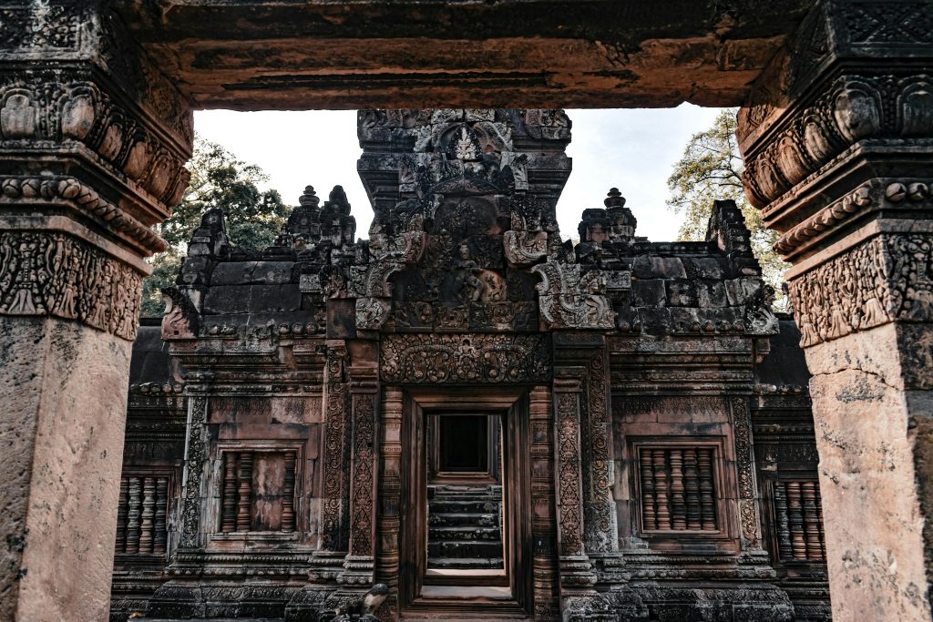 Templo histórico en Siem Reap, Camboya