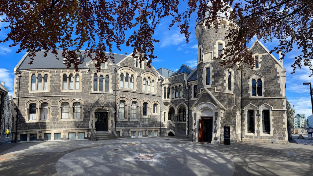 Panorámica urbana de Christchurch.